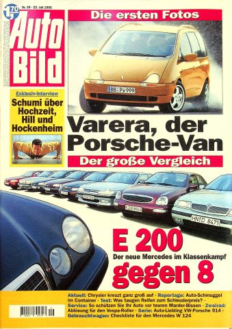 Deckblatt Auto Bild (29/1995)
